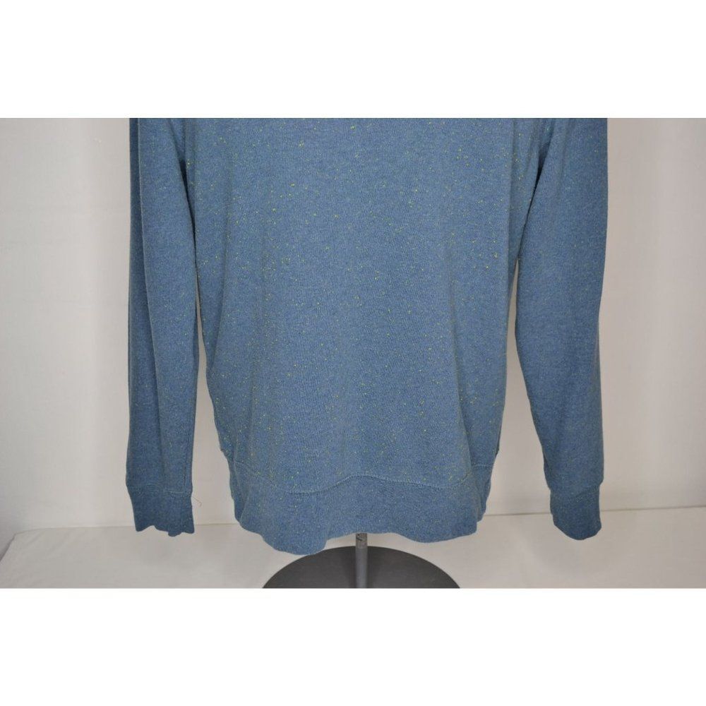 Mossimo Men's Large Blue Graphic Print Long Sleeve Lightweight Sweatshirt - Picture 7 of 11